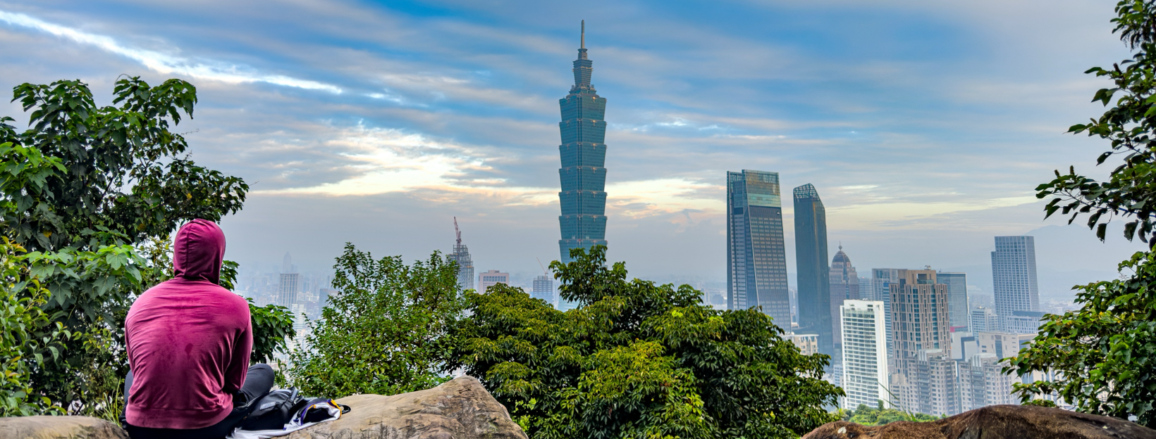 Taiwan Taipei Elephant Mountain